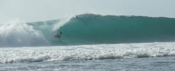 Benny takin' it to the Grower at Desert Point
