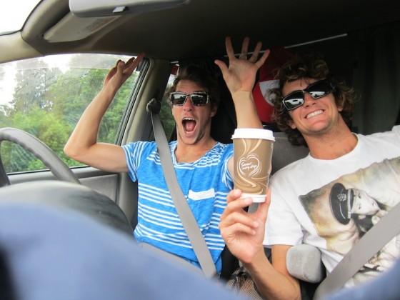 UH OH... NOAH AND IBIS HIT THE ROAD IN NZ!!