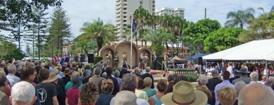 ANZAC Day at Burleigh